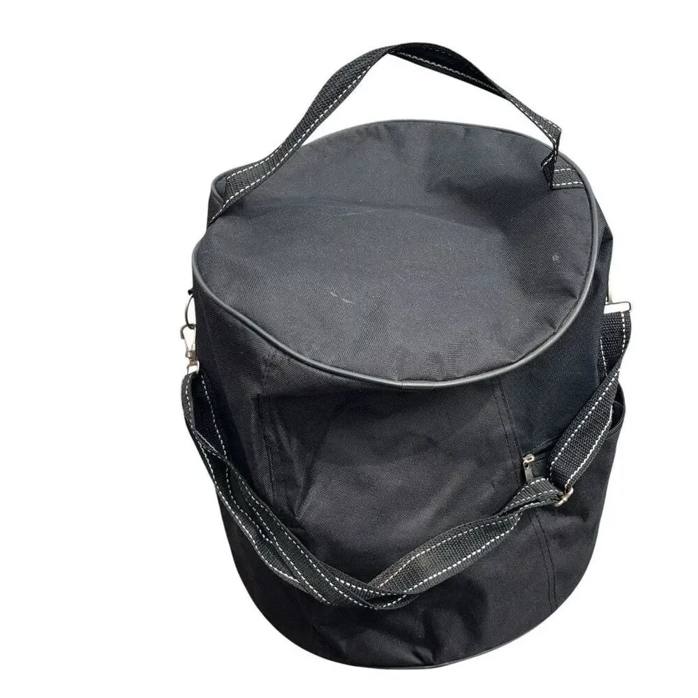 NuWave Pro Infrared Oven Storage Bag Travel Carrying Case Black Canvas